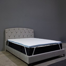 Ανώστρωμα Cool Gel 4cm με αποσμώμενο κάλυμμα 90x200x4cm