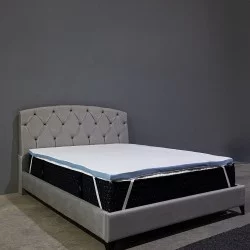 Ανώστρωμα Cool Gel 4cm με αποσμώμενο κάλυμμα 90x200x4cm