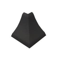 Γωνία Εξωτερική Αρμοκάλυπτρου Μαύρη 4x2.5x4cm