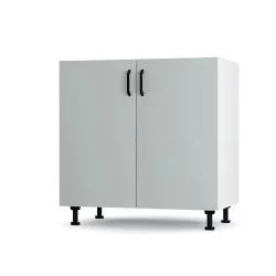 Modest Κάτω Ντουλάπι Νεροχύτη Γκρι 80x48x82cm