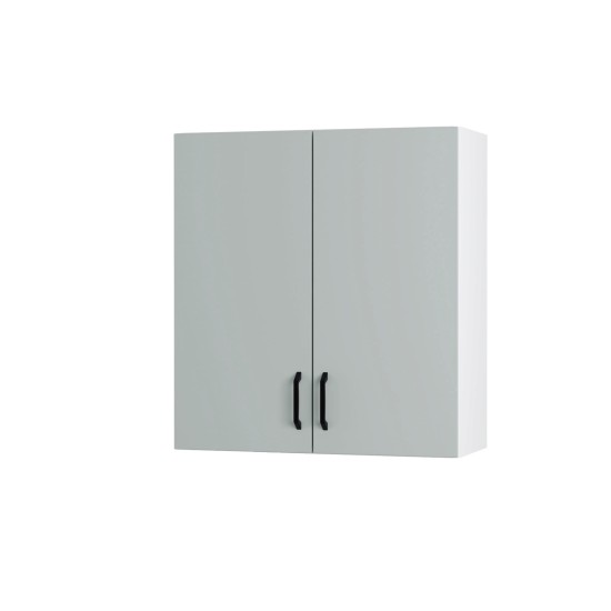 Modest Πάνω Ντουλάπι Γκρι 60x32x72εκ
