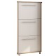 Παπουτσοθήκη Niag 5803D 58x26.5x132εκ Σονόμα-Λευκή