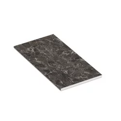 Πάγκος Κουζίνας Μαύρο Εφέ Μαρμάρου 120x60x2.8cm