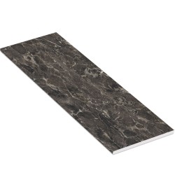 Πάγκος Κουζίνας Μαύρο Εφέ Μαρμάρου 300x60x2.8cm