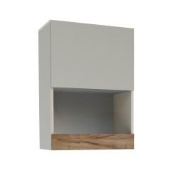Σύνθεση Τηλεόρασης Melisa 240x45x180εκ Χρυσός Δρύς Με Λευκό