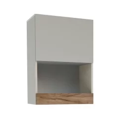 Σύνθεση Τηλεόρασης Melisa 240x45x180εκ Χρυσός Δρύς Με Λευκό