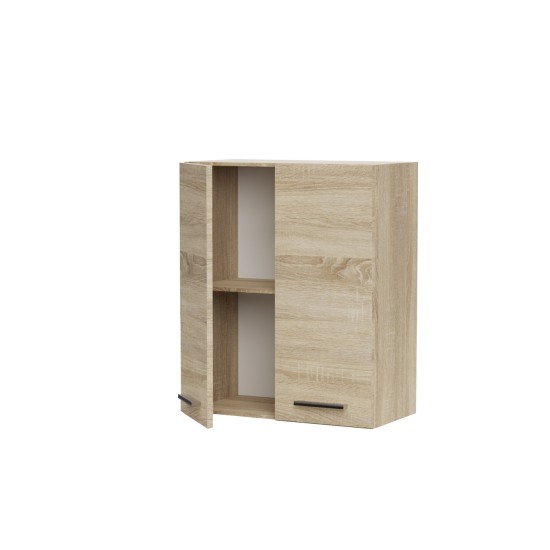 Alina Πάνω ντουλάπι 60x30,5x71,8εκ Σονόμα-Μοκκα