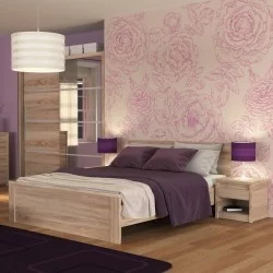 Κρεβάτι Norton Διπλό Με Τάβλες Σονόμα 160x200cm