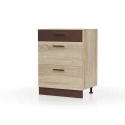 Alina  Συρταριέρα Κάτω 60x44,5x85εκ Σονόμα-Μόκκα