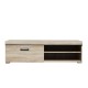 Damis Επιπλο TV 134x45x39εκ Με MDF Διακόσμηση Sonoma