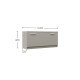 Παπουτσοθήκη Reno Cashmere 100x32x46cm