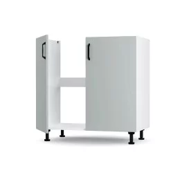Modest Κάτω Ντουλάπι Νεροχύτη Γκρι 80x48x82cm