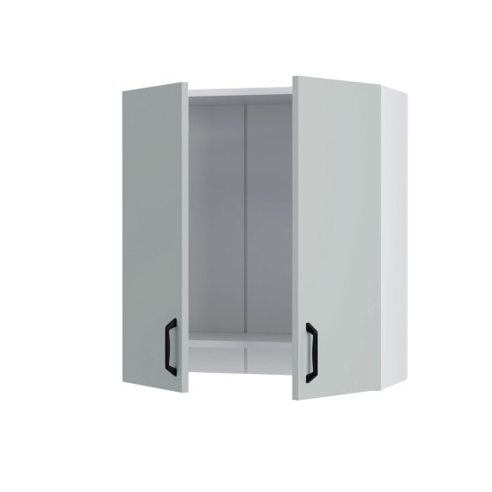 Modest Πάνω Ντουλάπι Απορροφητήρα Γκρι 60x32x68εκ