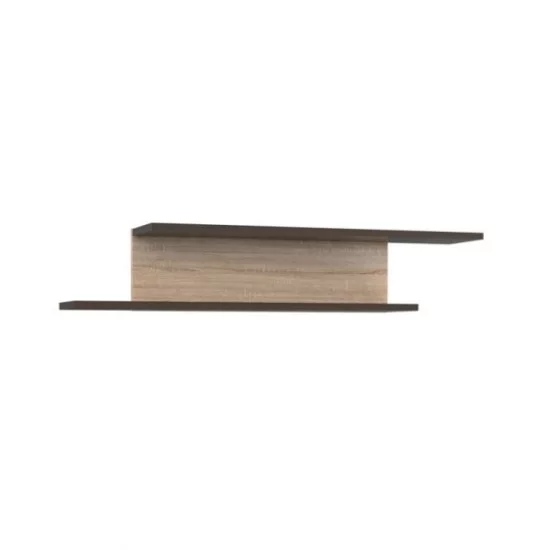 Ράφι Solo 110x19 Sonoma με λεπτομέρειες Wenge Ράφι Solo 110x19 Sonoma με λεπτομέρειες Wenge
