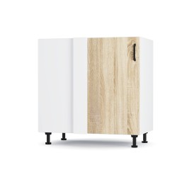 Modest Κάτω Γωνιακό Ντουλάπι Σονόμα 100x48x82cm.