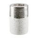 Θήκη Ρεσώ Λευκό/Ασημί Κεραμικό 8.5x8.5x13cm Θήκη Ρεσώ Λευκό/Ασημί Κεραμικό 8.5x8.5x13cm