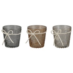 Θήκη Ρεσώ  Γυαλί 7.5x7.5cm Σε 3 Χρώματα Θήκη Ρεσώ  Γυαλί 7.5x7.5cm Σε 3 Χρώματα