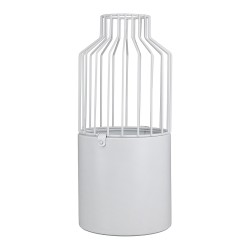 Κασπώ  Λευκό Μέταλλο 35cm