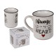 Κούπα ‘Always In My Heart’ Λευκό/Μαύρο Κεραμικό 250ml Κούπα ‘Always In My Heart’ Λευκό/Μαύρο Κεραμικό 250ml