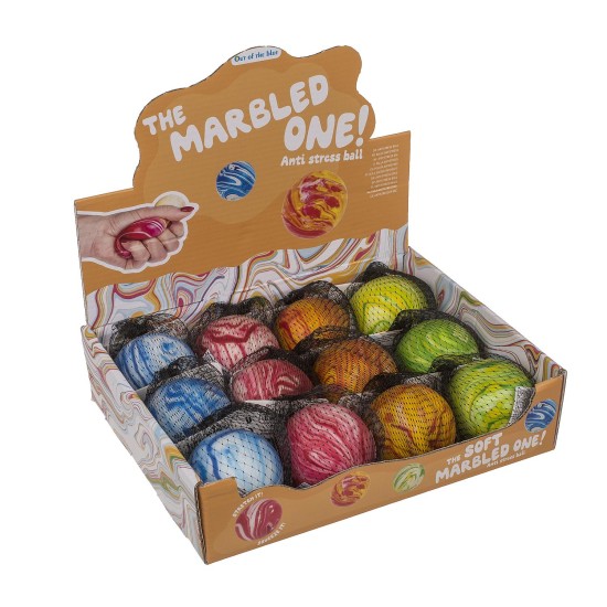 Μπαλίτσα Αντιστρές Μπίλια Πολύχρωμη Φ6cm Σε 4 Χρώματα