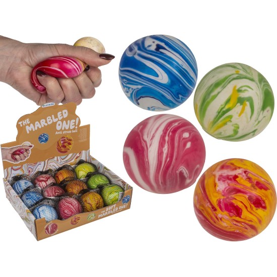 Μπαλίτσα Αντιστρές Μπίλια Πολύχρωμη Φ6cm Σε 4 Χρώματα