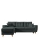 Καναπές Γωνιακός Αναστρέψιμη Γωνία JESSIE 235x160x85cm Σκούρο Γκρι Καναπές Γωνιακός Αναστρέψιμη Γωνία JESSIE 235x160x85cm Σκούρο Γκρι