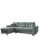 Καναπές Γωνιακός Αναστρέψιμη Γωνία JESSIE 235x160x85cm Ανοιχτό Γκρι Καναπές Γωνιακός Αναστρέψιμη Γωνία JESSIE 235x160x85cm Ανοιχτό Γκρι