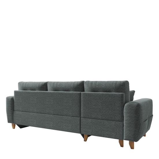 Καναπές Γωνιακός Αναστρέψιμη Γωνία JESSIE 235x160x85cm Ανοιχτό Γκρι Καναπές Γωνιακός Αναστρέψιμη Γωνία JESSIE 235x160x85cm Ανοιχτό Γκρι