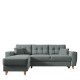 Καναπές Γωνιακός Αναστρέψιμη Γωνία JESSIE 235x160x85cm Ανοιχτό Γκρι Καναπές Γωνιακός Αναστρέψιμη Γωνία JESSIE 235x160x85cm Ανοιχτό Γκρι
