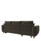 Καναπές Γωνιακός Αναστρέψιμη Γωνία JESSIE 235x160x85cm Καφέ Καναπές Γωνιακός Αναστρέψιμη Γωνία JESSIE 235x160x85cm Καφέ