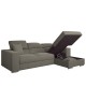 Καναπές Κρεβάτι Γωνιακός Δεξιά Γωνία ELOISE Taupe 260x170x75-90cm Καναπές Κρεβάτι Γωνιακός Δεξιά Γωνία ELOISE Taupe 260x170x75-90cm