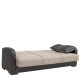 Καναπές Κρεβάτι Τριθέσιος MARTINI Καφέ PU 215x84x84cm Καναπές Κρεβάτι Τριθέσιος MARTINI Καφέ PU 215x84x84cm