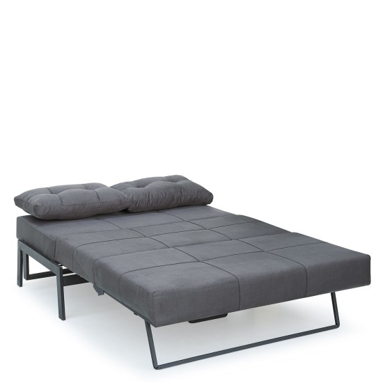 Καναπές Κρεβάτι Διθέσιος GAEL Γκρι 150x91x90cm Καναπές Κρεβάτι Διθέσιος GAEL Γκρι 150x91x90cm