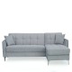 Καναπές Γωνιακός JOAQUIN Γκρι 230x84x89cm Καναπές Γωνιακός JOAQUIN Γκρι 230x84x89cm
