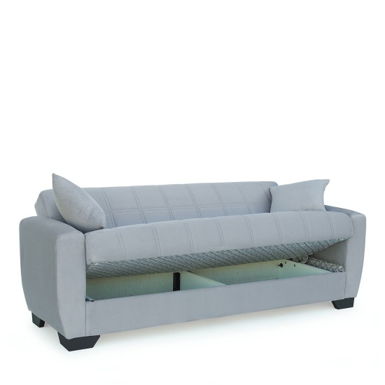 Καναπές Κρεβάτι Τριθέσιος DIEGO 3S Γκρι 210x84x86cm Καναπές Κρεβάτι Τριθέσιος DIEGO 3S Γκρι 210x84x86cm