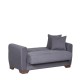 Καναπές Κρεβάτι Διθέσιος DIEGO 2S Γκρι 153x78x80cm Καναπές Κρεβάτι Διθέσιος DIEGO 2S Γκρι 153x78x80cm