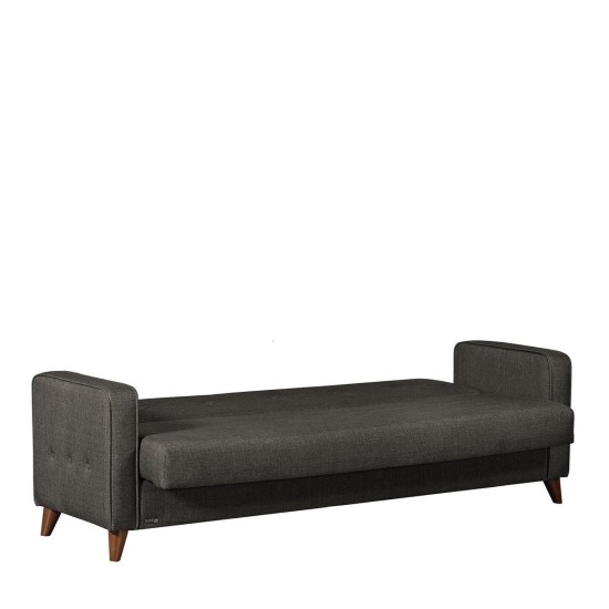 Καναπές Κρεβάτι Τριθέσιος GABRIEL 3S Γκρι 216x79x81cm Καναπές Κρεβάτι Τριθέσιος GABRIEL 3S Γκρι 216x79x81cm