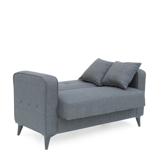 Καναπές Κρεβάτι Διθέσιος GABRIEL 2S Γκρι 146x79x81cm Καναπές Κρεβάτι Διθέσιος GABRIEL 2S Γκρι 146x79x81cm