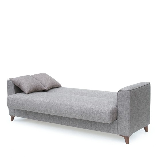 Καναπές Κρεβάτι Τριθέσιος GERARDO Καφέ 210x84x86cm Καναπές Κρεβάτι Τριθέσιος GERARDO Καφέ 210x84x86cm