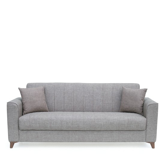 Καναπές Κρεβάτι Τριθέσιος GERARDO Καφέ 210x84x86cm Καναπές Κρεβάτι Τριθέσιος GERARDO Καφέ 210x84x86cm