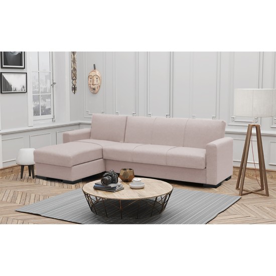 Καναπές Κρεβάτι Γωνιακός JOSE Σάπιο Μήλο 270x150x86cm Καναπές Κρεβάτι Γωνιακός JOSE Σάπιο Μήλο 270x150x86cm