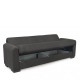 Καναπές Κρεβάτι Τριθέσιος HOMER Ανθρακί 226x78x78cm Καναπές Κρεβάτι Τριθέσιος HOMER Ανθρακί 226x78x78cm