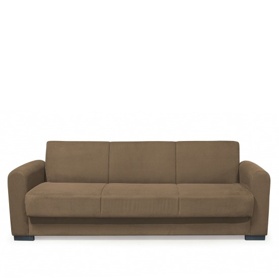 Καναπές Κρεβάτι Τριθέσιος HOMER Μπεζ 226x78x78cm Καναπές Κρεβάτι Τριθέσιος HOMER Μπεζ 226x78x78cm
