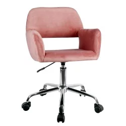 Καρέκλα Γραφείου  KLOI Σάπιο Μήλο Βελούδο 37x42x78-90cm