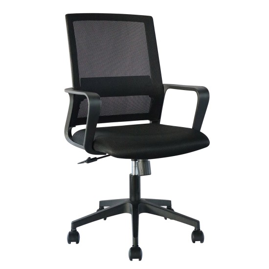 Καρέκλα Γραφείου  ARAXIS Μαύρο Mesh 58x56x96-106.5cm