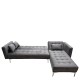 Καναπές Κρεβάτι Γωνιακός ARION Γκρι Ύφασμα 244x162x84cm Καναπές Κρεβάτι Γωνιακός ARION Γκρι Ύφασμα 244x162x84cm