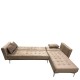 Καναπές Κρεβάτι Γωνιακός ARION Καφέ Ύφασμα 244x162x84cm Καναπές Κρεβάτι Γωνιακός ARION Καφέ Ύφασμα 244x162x84cm
