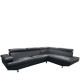 Καναπές Γωνιακός MASAL Μαύρο PU 280x185x85cm Καναπές Γωνιακός MASAL Μαύρο PU 280x185x85cm