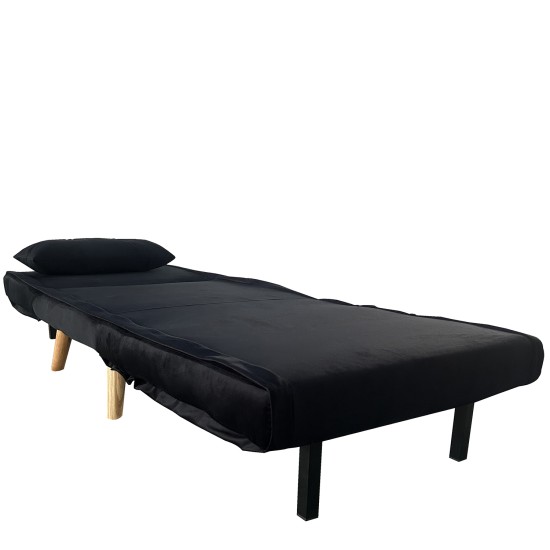 Πολυθρόνα ALFHARD Μαύρο Ύφασμα 77x80x79cm Πολυθρόνα ALFHARD Μαύρο Ύφασμα 77x80x79cm