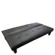 Καναπές Κρεβάτι Τριθέσιος NAHELE Μαύρο PU 179x82.5x78cm Καναπές Κρεβάτι Τριθέσιος NAHELE Μαύρο PU 179x82.5x78cm